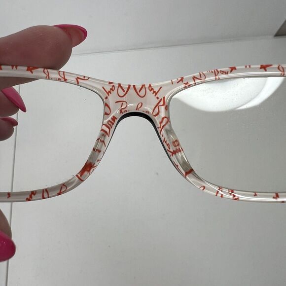 Ray Ban Youth 5228 Eyeglasses Frames Optics Polished Black 50-17-140 Full Rim - Picture 8 of 13